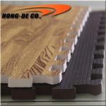 3/8inch Thick Wood Grain Foam Playmat / 24X24 Eva Foam Interlocking Tiles for sale