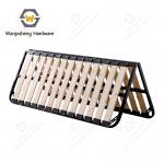 Modern Style Easy to Assemble Wholesale Sale Load Bearing Bed Metal Accessories Bed Frame for Apartment Dormitory for sale