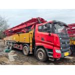 2021 Used 56m Concrete Pump Truck with Sany Self-Made Chassis Diesel Powered for sale