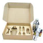 Bottles Eco Friendly Packaging Box Cardboard Mailer Boxes With Hole Cut Insert