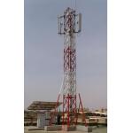 China Aviation Light Telecommunication Steel Tower High Rooftop factory