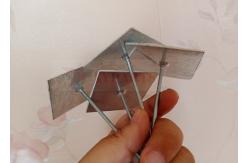 China 62mm Galvanized Steel Self Adhesive Stick Pins To Install Foam Insulation Panels supplier