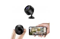 China ABS Infrared Small Wireless Security Cameras , CCTV P2P Tiny Spy Camera Wireless supplier