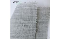 China Soft Washable Polyester Woven Long Hair Interlining Canvas Fabric For Suit supplier