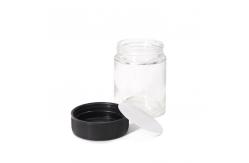 China 5g 10g 15g 1 oz Cosmetic Glass Cream Jars With Plastic Lid supplier