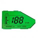 7 Segment Motorcycle Speedometer TN LCD Screen Transflective/Positive/ Negative for sale