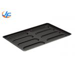 RK Bakeware China Custom Nonstick Aluminumized Steel Hot Dog Sheet Bun Pan Baking Tray for sale