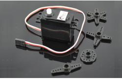 China Continuous Rotation Servo DC Gear Motor , Remote Control Car Parts supplier