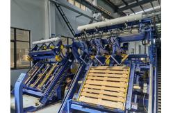 China Wood Stringer Pallet Block Making Machine, Pallet Nailing Machine supplier