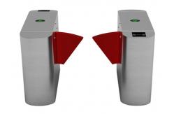China LED light indicated Speed Gates , high tech retractable safety barrier with Alarm System supplier
