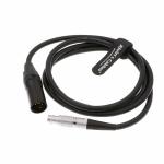 XLR 4 Pin Male to 6 Pin Female Power Cable For Red Epic Scarlet for sale