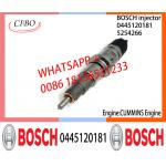BOSCH 0445120181 5254266 Neutral Fuel Injector Assembly 0445120181 5254266 For CUMMINS for sale
