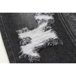 11.5 Oz 100 Cotton Denim Fabric Sulfur Black Textile For Man Woman Jeans Material for sale