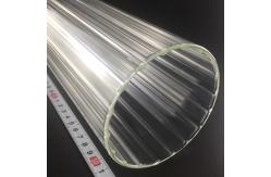 China Borosilicate Inner Stripe Glass Tube Vertical Stripes Inside - Fully Customizable supplier