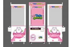 China Playfun Prize Kids Plush Toys  World Claw Customizable Game Machine supplier