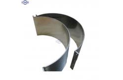 China Stainless Steel Static Side Hill Screen Sieve Bend Screen for Food Processing supplier