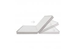 China Aluxury Sewing Fabric Memory Foam Topper Folding Mattress Customized Size supplier