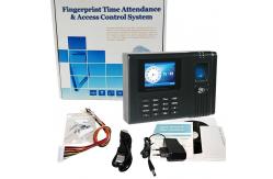 China Network Punch 2.8 inch Fingerprint Time Attendance Recorder supplier