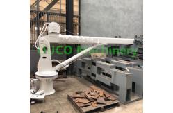China Portable 1.5t Yacht 360 degree electric hydraulic crane supplier