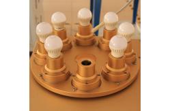 China Automatic Led Bulb Logo Printing / Marking / Engraving Laser Machine Printing Solution supplier