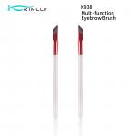 Multi Functional Angled Eyebrow Brush Ergonomic Shape Contour Concealer Brush for sale