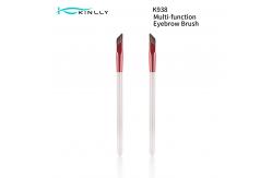China Multi Functional Angled Eyebrow Brush Ergonomic Shape Contour Concealer Brush supplier