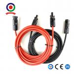 RoHS CE TUV Solar PV Photovoltaic Extension Wire Cable Waterproof IP67 4mm2 6mm2 for sale