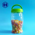 Airtight 30oz 900ml Sealable Plastic Packing Jar With Liner Lids for sale