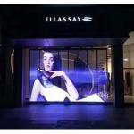 MQ15-20 Curtain Wall Transparent LED Display Screen 800*1500 Mm