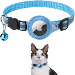 Nice Quality Adjustable Pet Collar Locator Accesstory  Cat Collar With Reflective Stripe For Apple Airtag for sale