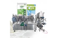China Seasoning Packet Sauce Packet Milk Juice Honey Olive Oil Packaging Machine supplier
