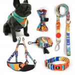 Upgrade Your Dog's Walks with Our Luxurious Reflective Dog Harness and Leash Combo Set for sale