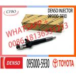 common rail injector 095000-5930 for toyota truck diesel pump injector 23670-09060 for toyota high pressure engine for sale