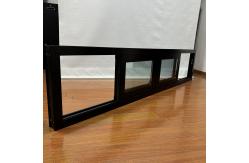 China Weather Proof Vertical Sliding Windows Aluminium And Glass Window For Offices Hotels supplier