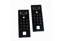 China Intelligent Security Door Lock Display Cover Glass Acrylic Control Panel supplier
