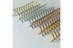 China 25.4mm Nylon Coated Double Loop Binding Wire For Picture Album supplier