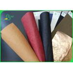 Resistance To Wear And Tear Soft Wasnable Kraft Paper For Bag for sale