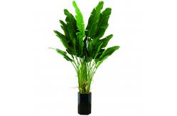 China Anti - Fading Plastic Artificial Landscape Trees Potted Bird Of Paradise supplier