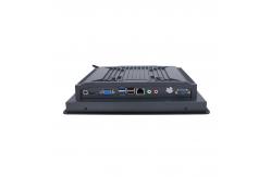 China Fanless Touchscreen Embedded Panel PC 12.1 Inch RS232 ATX Switch supplier