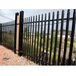 Stainless Steel W Section Palisade Fencing Hot Dipped Galvanized European for sale
