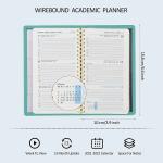 OEM ODM Green Pocket Size Weekly Planner Vertical Layout Inner Pages