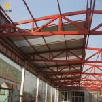 Convenient Sliding Door Steel Structure Warehouse For Fast Installation for sale