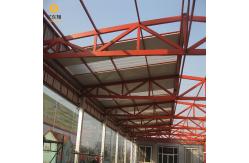 China Convenient Sliding Door Steel Structure Warehouse For Fast Installation supplier
