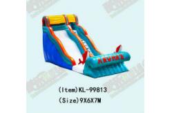 China Customizable Inflatable Slide With Bright Colors Amusement Parks supplier