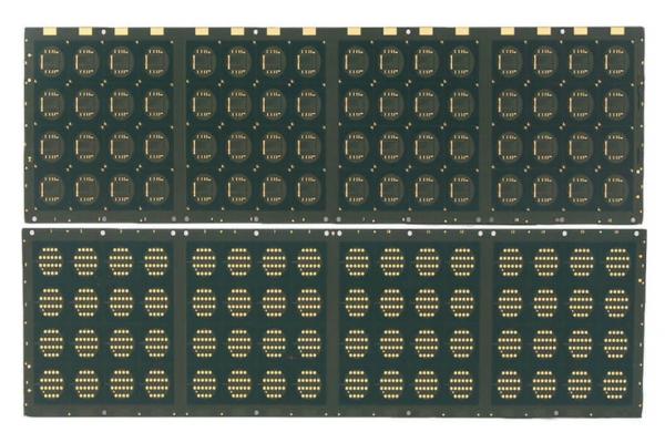 Multilayer Rigid IC Substrate PCB Board Fingerprint Card Soft Gold Hard Gold
