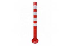 China Roadway Safety High Visible Reflective Red PE Traffic Cones For Traffic Control supplier