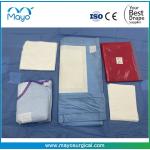 Surgical Cesarean LSCS Drape Pack With Reinforced C Section Drape for sale
