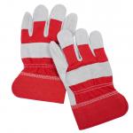 Welding Leather Palm Work Gloves Anti Slip Cowhide Leather Gardening Work Gloves for sale