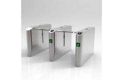 China Centre Single Arm Security Turnstile Gate Member Control Biometric Recognition supplier
