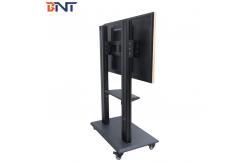China Ergonomic Design Mobile TV Stand DVD / Audio Terminal Equipment Tray Available supplier